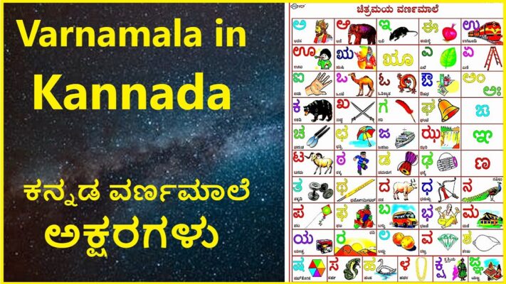 Varnamala in Kannada | ಕನ್ನಡ ವರ್ಣಮಾಲೆ ಅಕ್ಷರಗಳು | Letters in Kannada